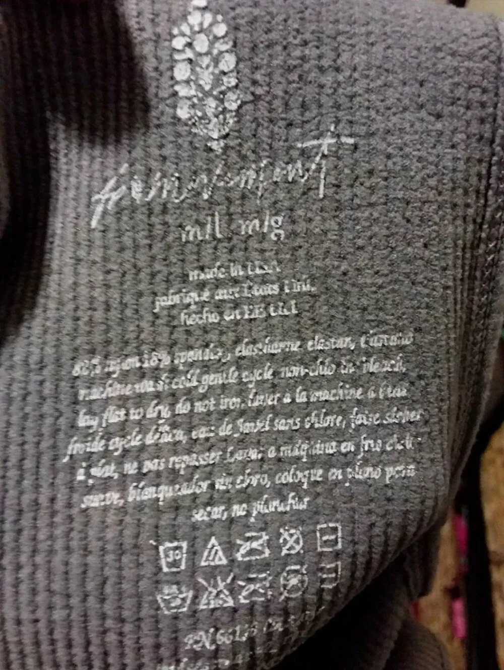 Free People Movement snap crop sz m/l